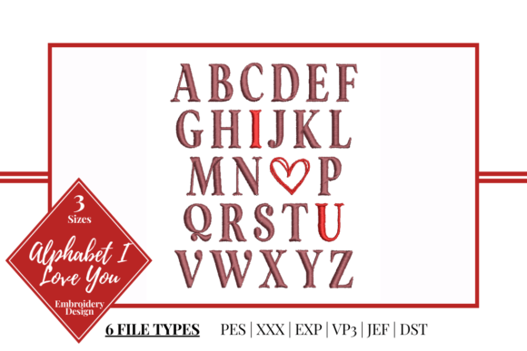 Alphabet I Love You
