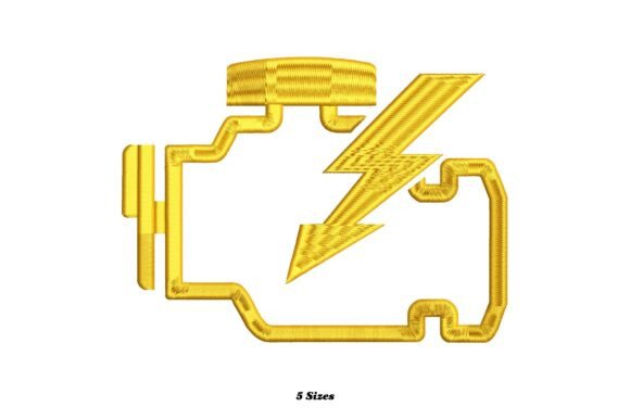 Check Engine: A Playful Seasonal Embroidery Design