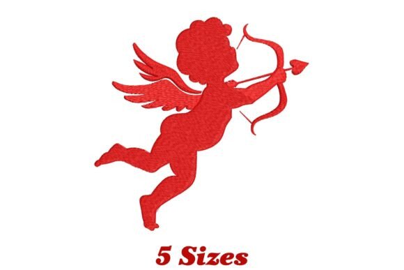 Cute Red Cupid: A Boutique Sweatshirt Embroidery Review