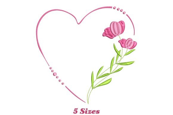 Delightful Heart Shaped Flower