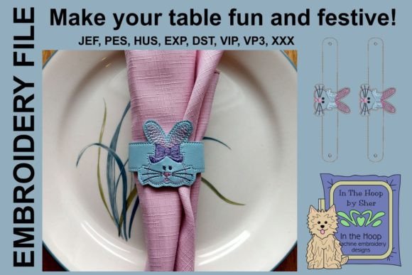 Easter Bunny Napkin Rings