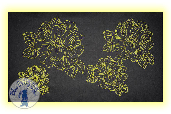 Flower Yellow: A Delightful Embroidery Design
