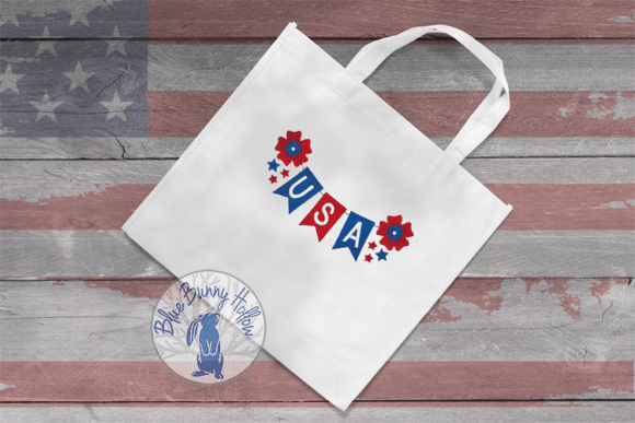 USA Banner: A Patriotic Design That Stitches With Purpose