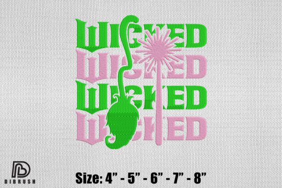 Wicked: A Bold Valentine’s Embroidery Statement