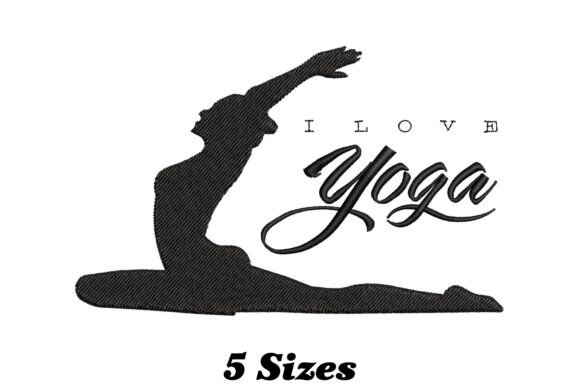 Yoga Bliss: A Playful Wellness Embroidery Design Worth Adding